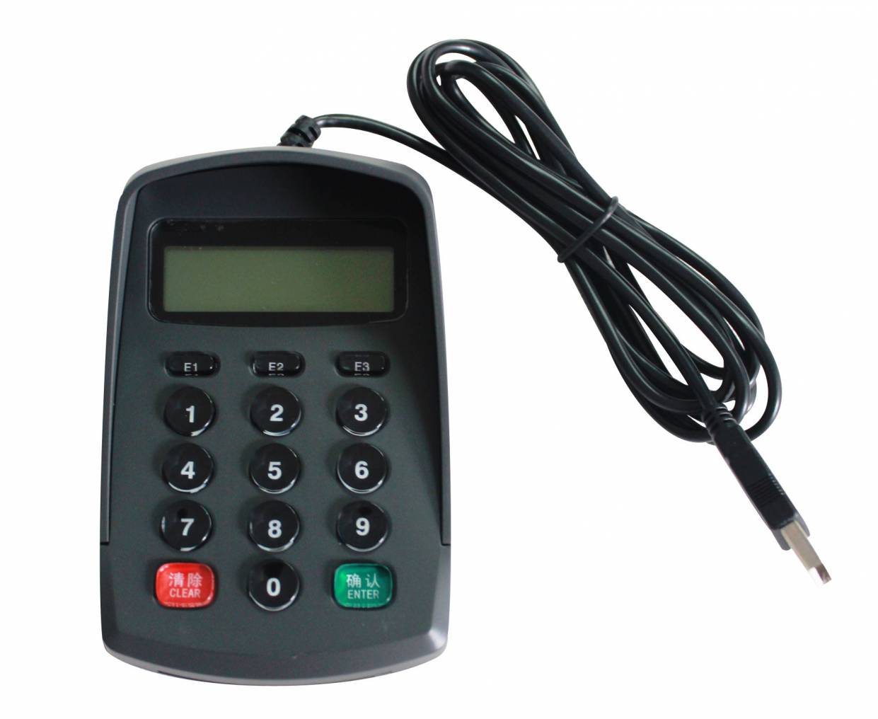 OEM Manufacturer Rs232 Programmable Mini Digital Pos Number Keypad With Display